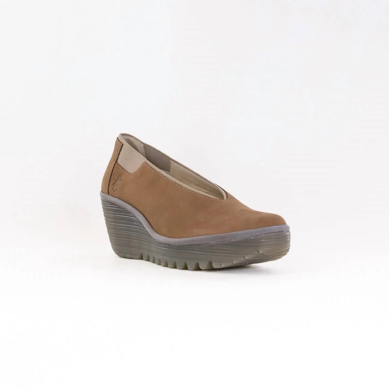 Women's Wedge Heeled Shoes In Sand Cupido