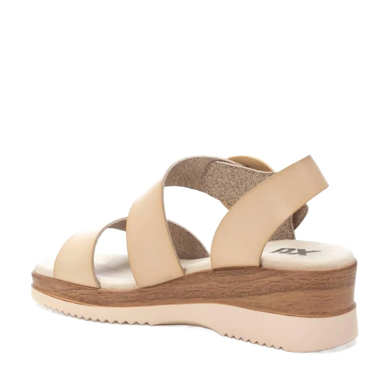 Women's Wedge Sandals In Beige