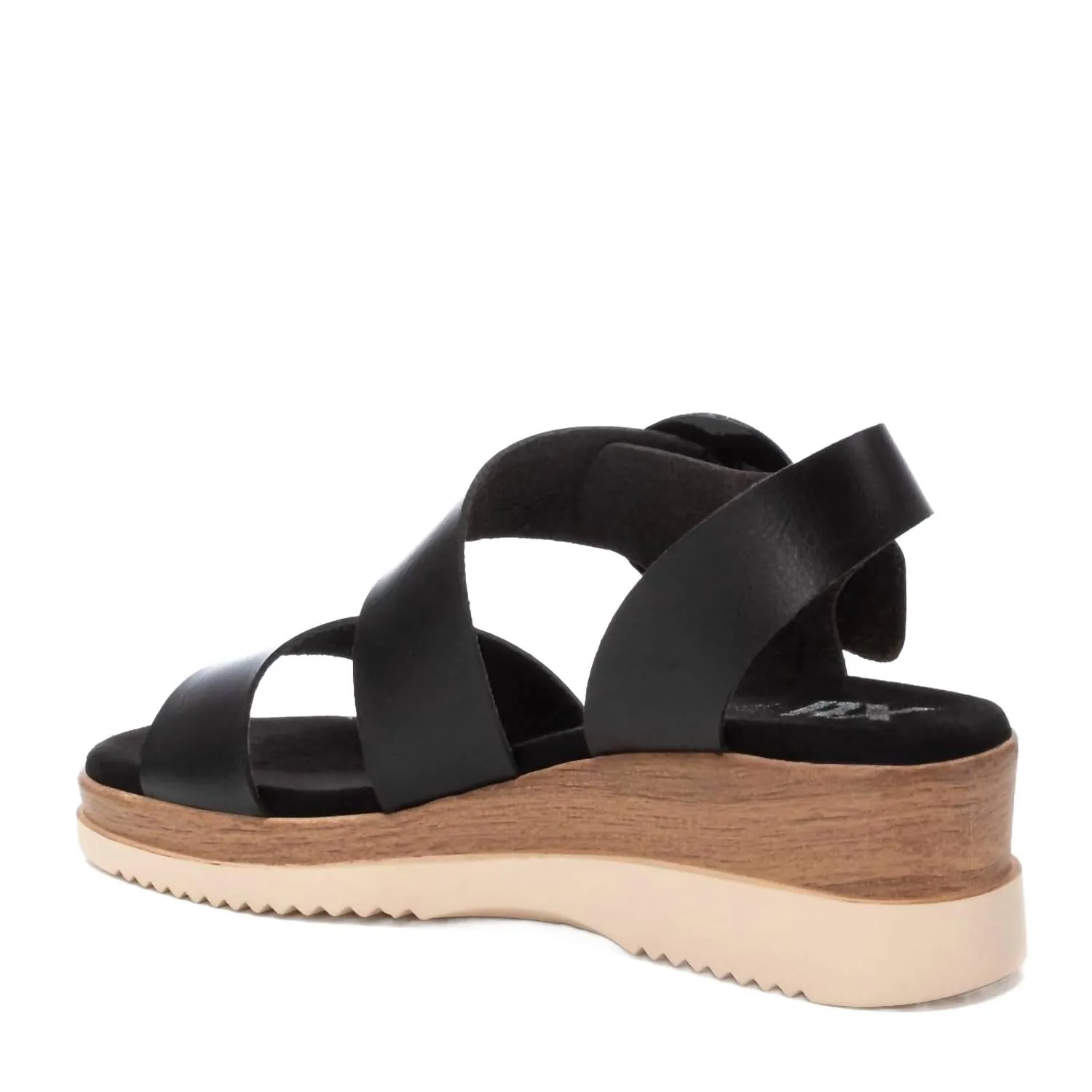 Women's Wedge Sandals In Black