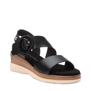 Women's Wedge Sandals In Black