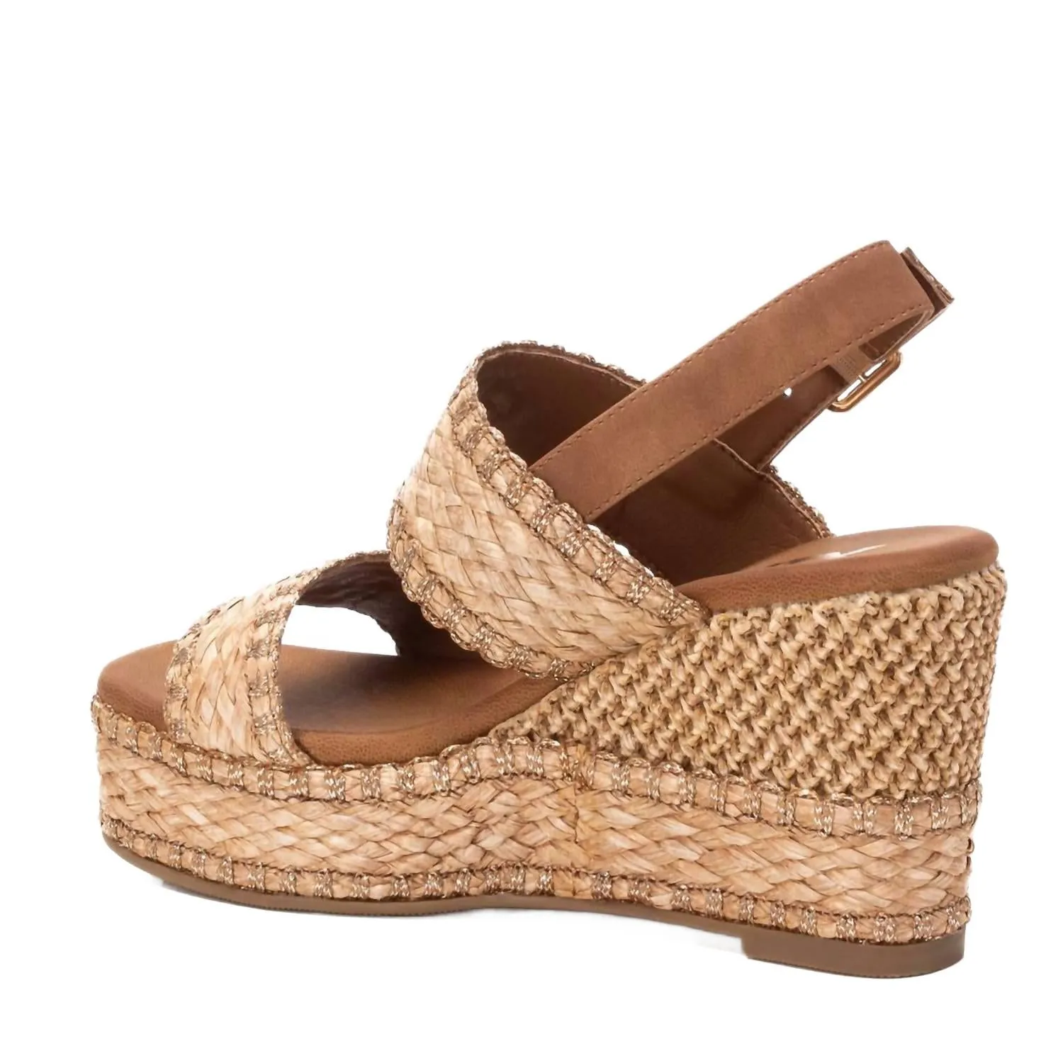 Women's Wedge Sandals In Taupe