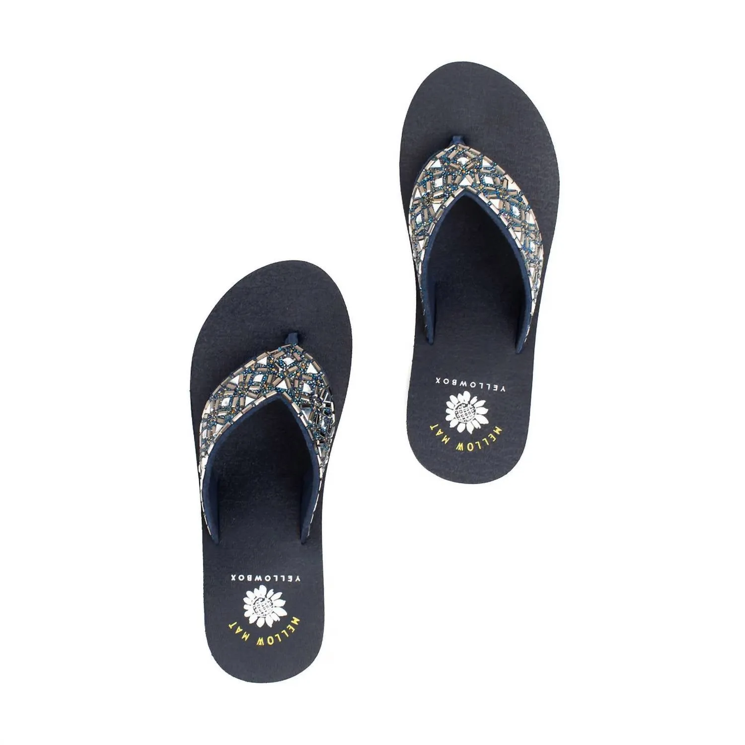 Women's Whittier Wedge Sandal In Navy Multi