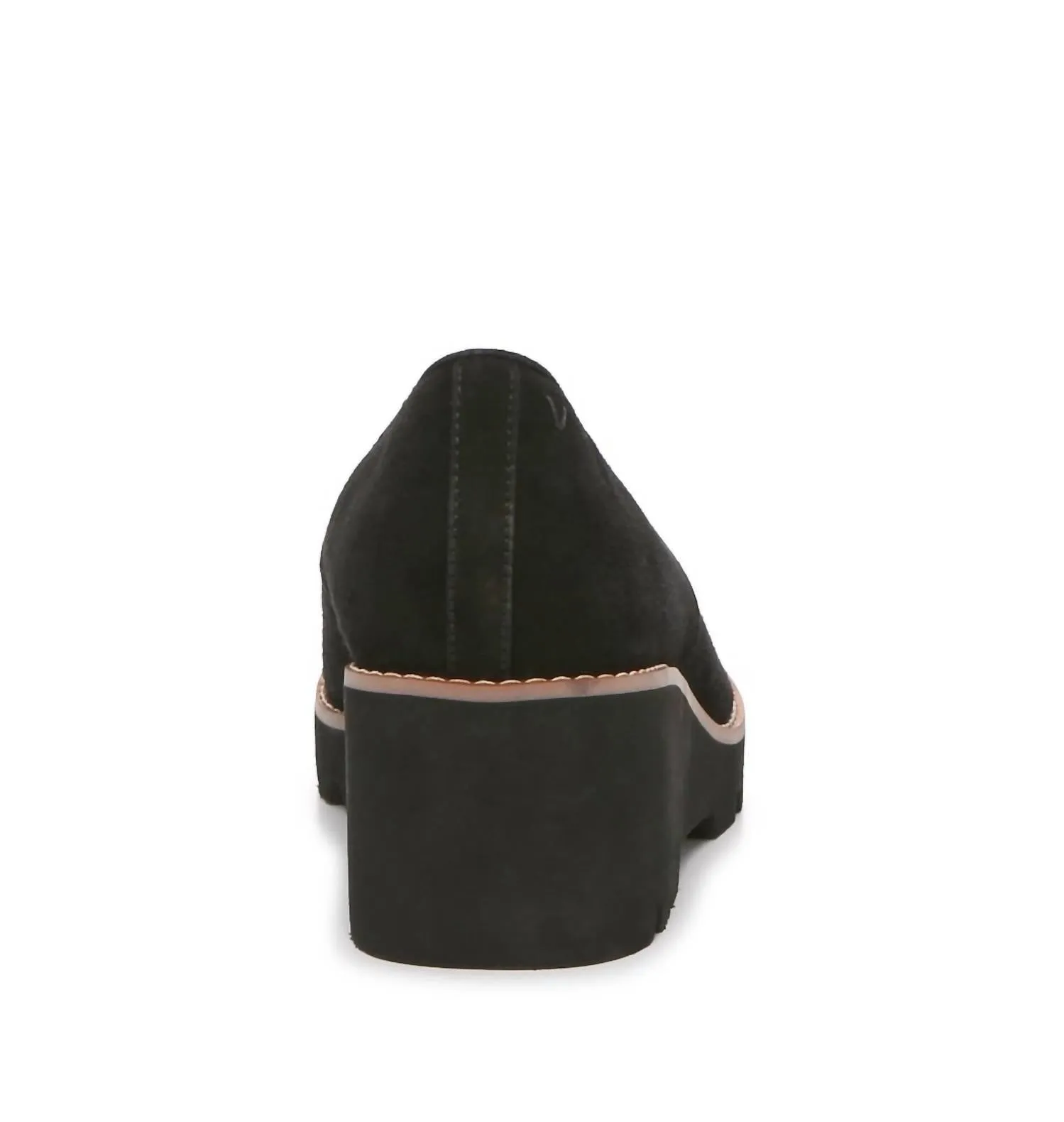 Women's Willa Wedge Shoes In Black Suede