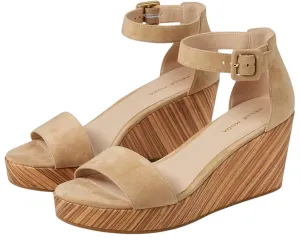 Women's Witten Wedge Sandals In Latte