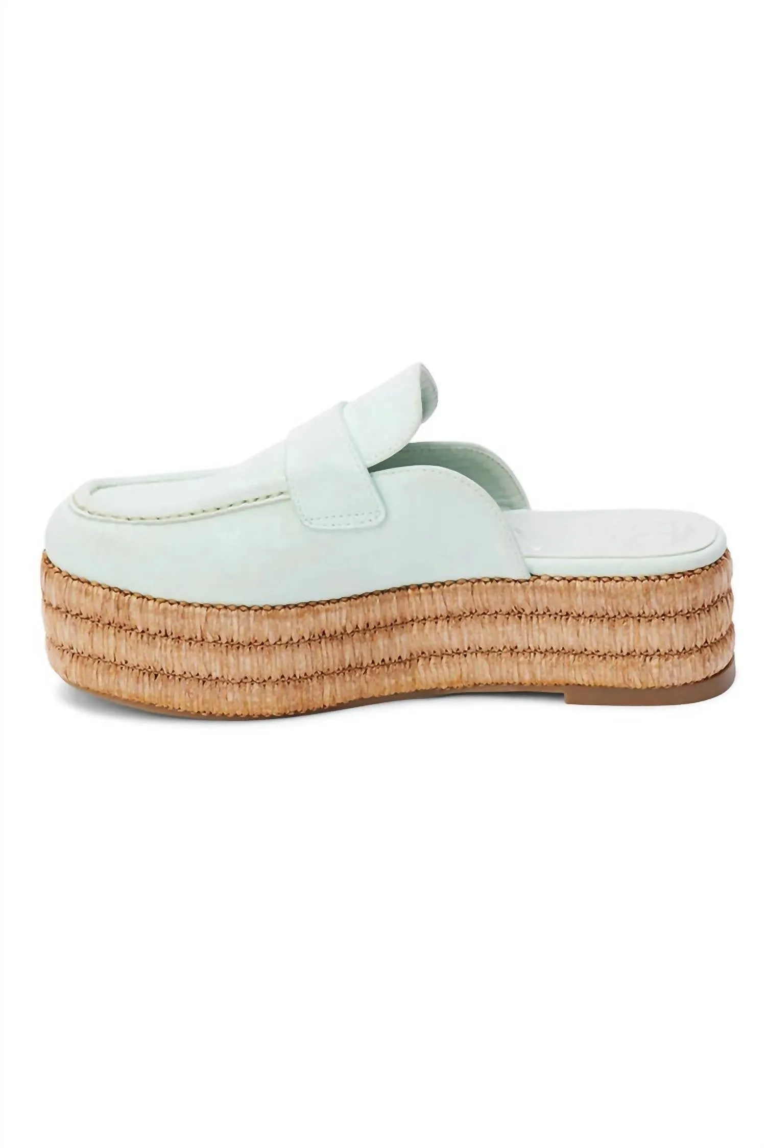 Women's Wren Mule In Aqua