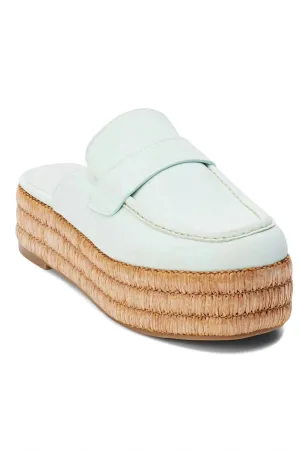 Women's Wren Mule In Aqua