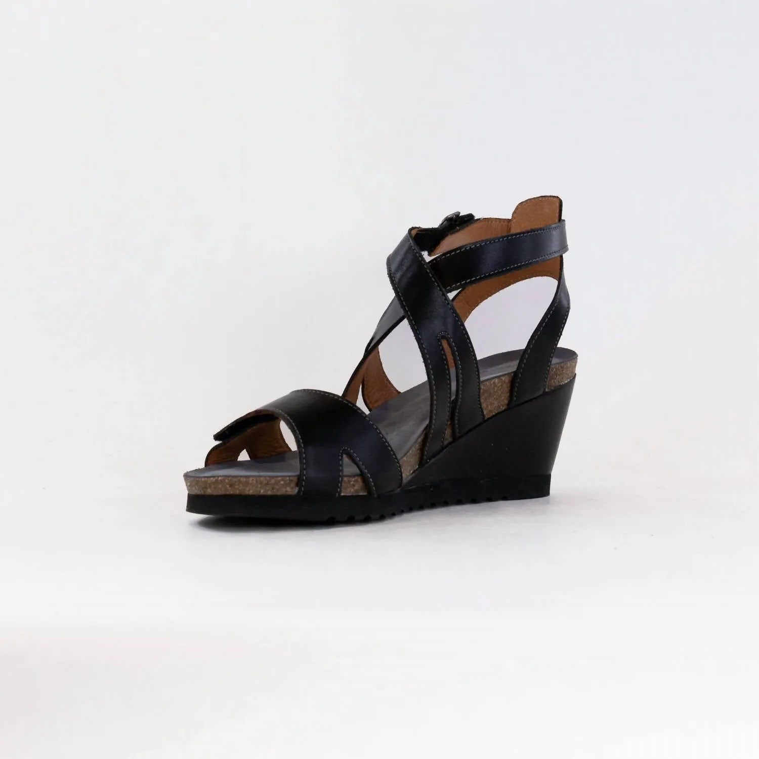 Women's Xcellent Wedge Sandals In Black