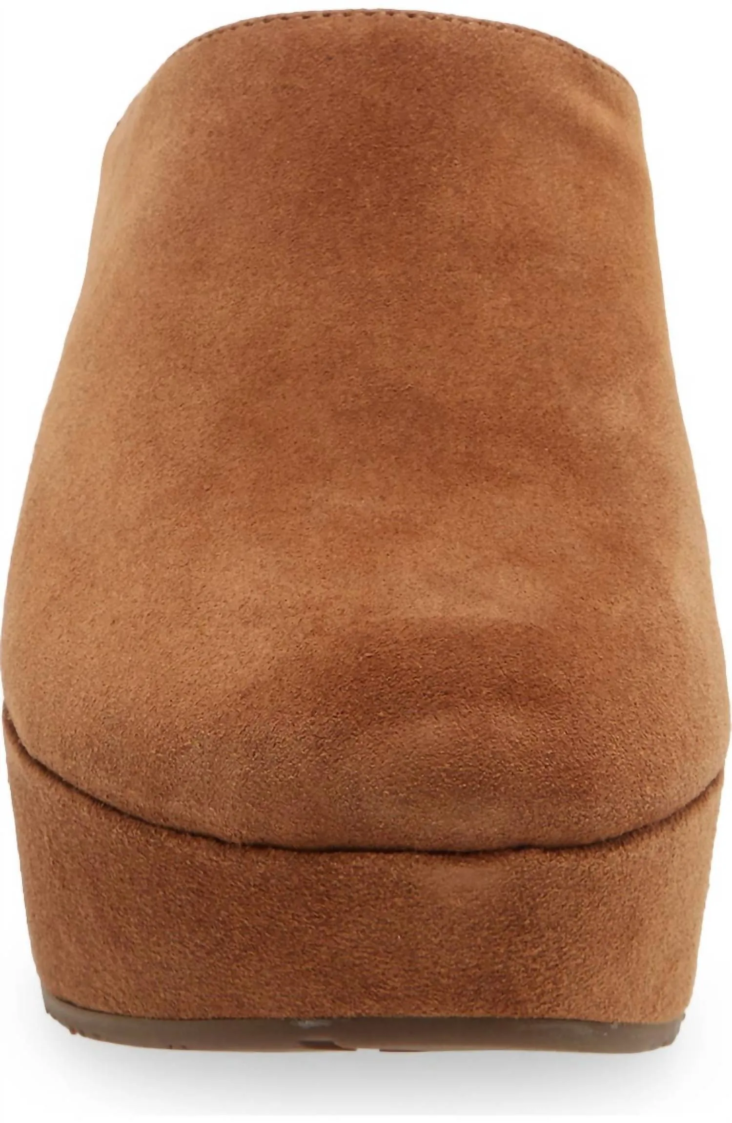 Women's Yoma Platform Clog In Brown Suede