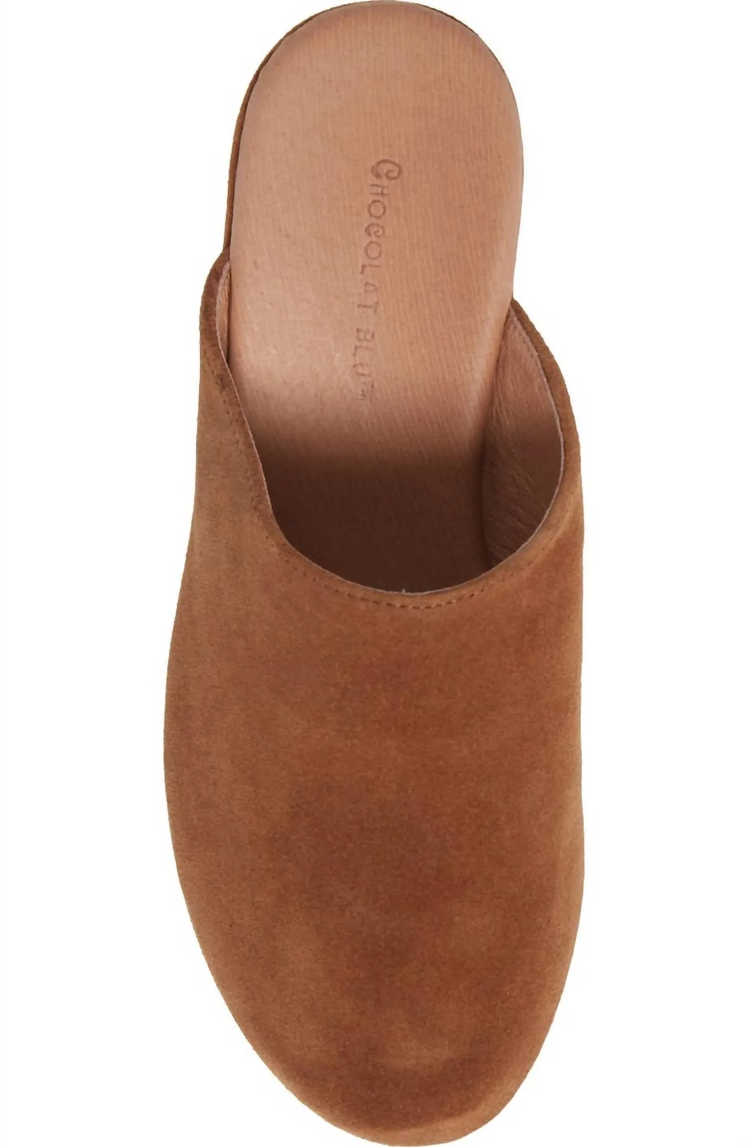Women's Yoma Platform Clog In Brown Suede