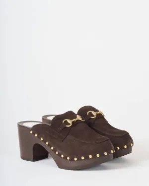 Women's Yorsi Clog In Velvet Brown