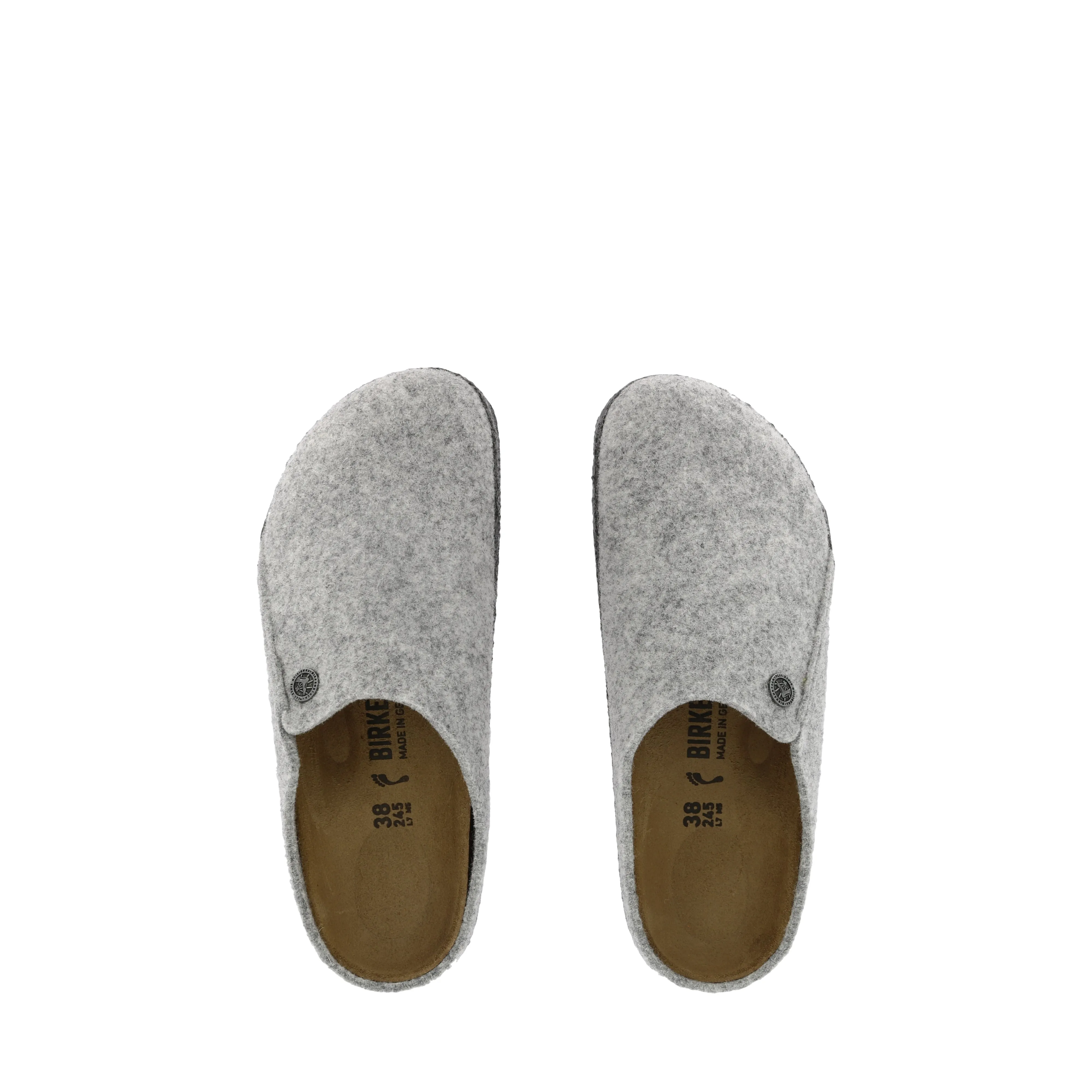 ZERMATT NARROW - LIGHT GREY WOOL FELT