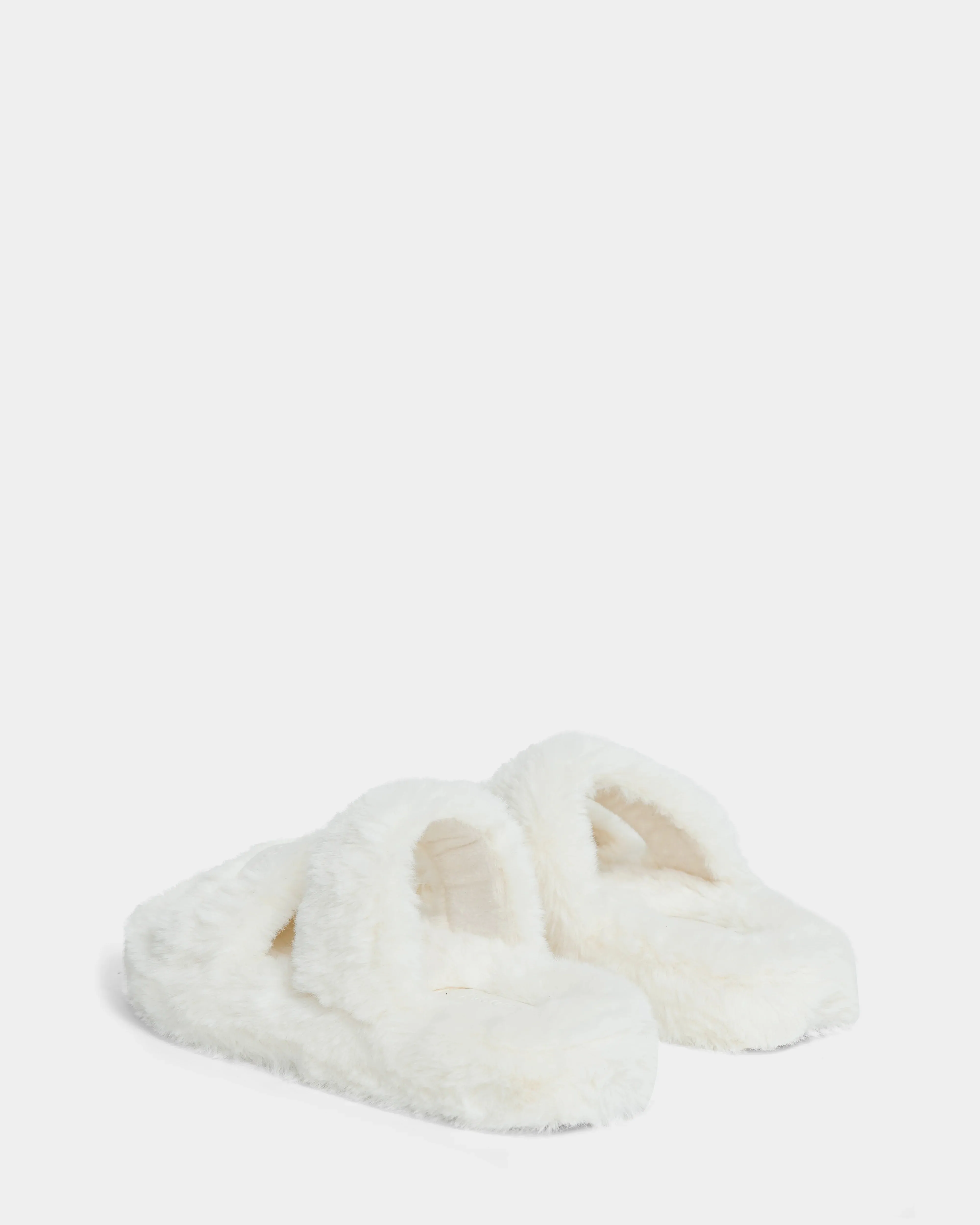 ZETA WOMEN'S FAUX FUR PLATFORM SLIPPERS